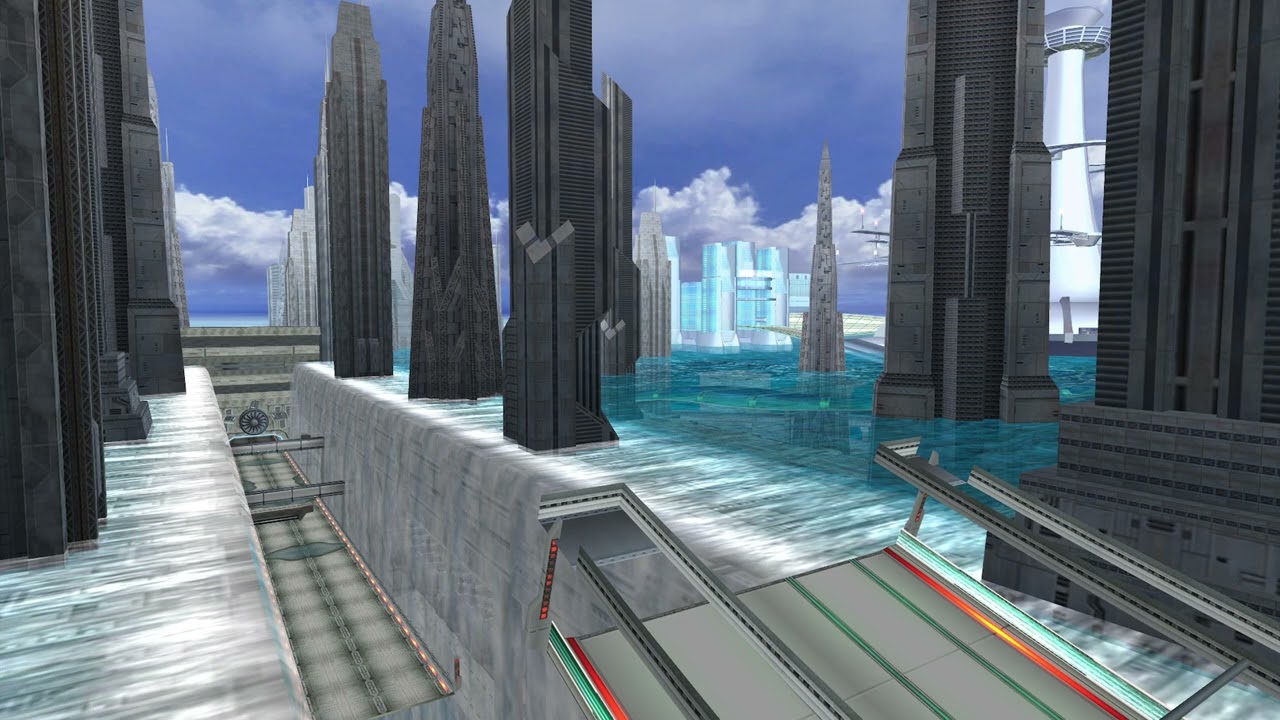 Big Blue (Infinite Blue) - F-Zero GX Ambience | 4K