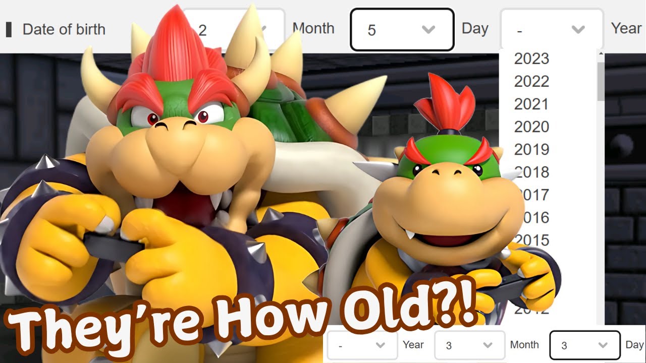 Bowser and Bowser Jr's 