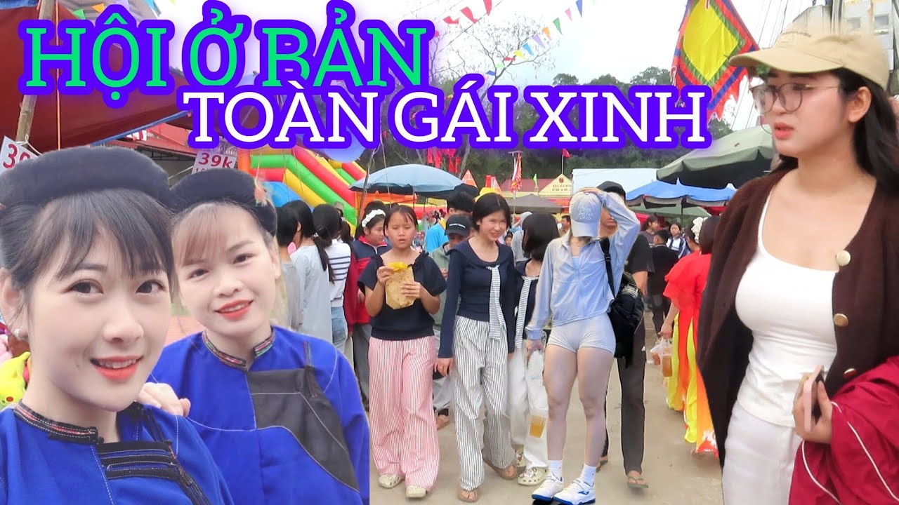 ĐỘC LẠ LỄ HỘI PHỐ NGẦU GÁI XINH ĐI HỘI RẤT NHIỀU TOÀN GÁI BẢN