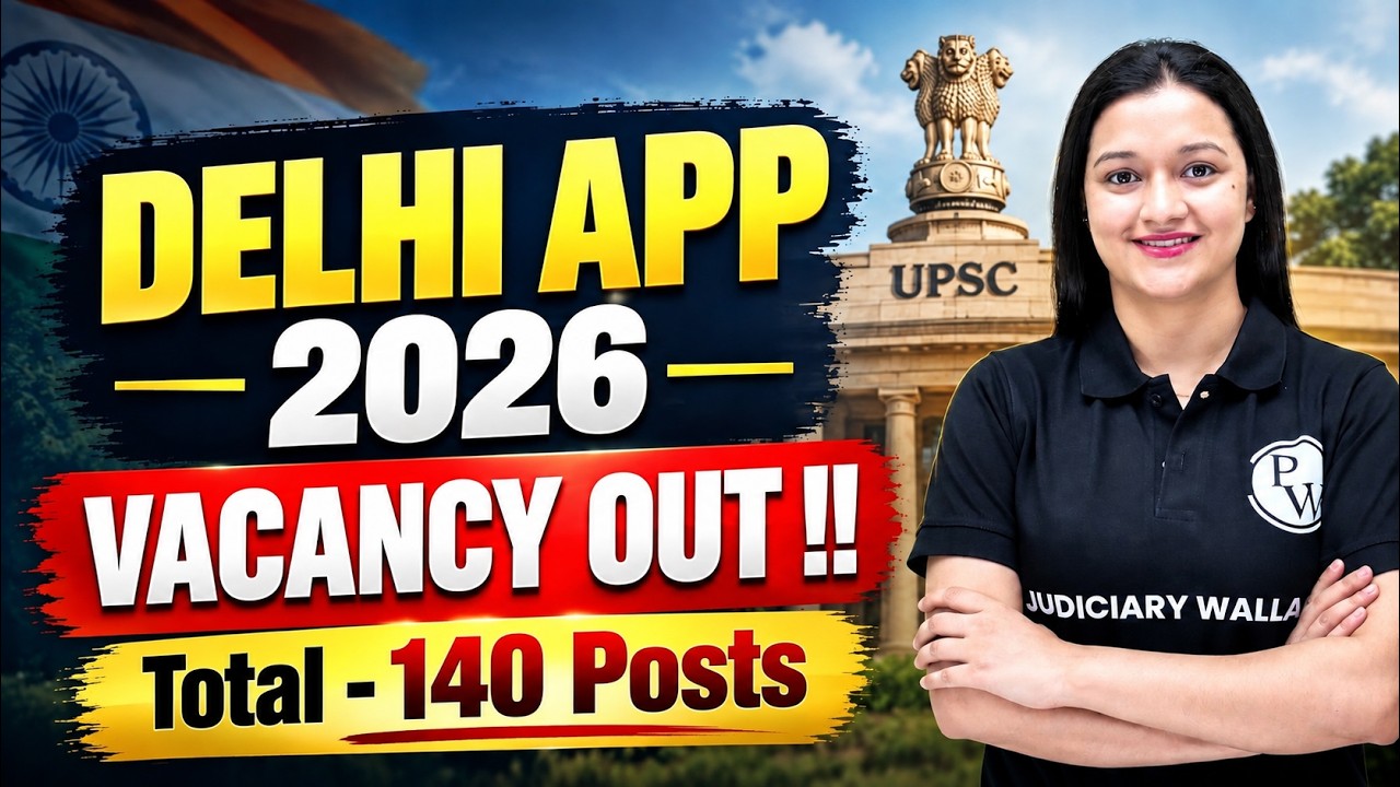 Delhi APP Vacancy 2026 Out 📢 | Posts - 140 | Syllabus, Eligibility, Age, Salary - Complete Details