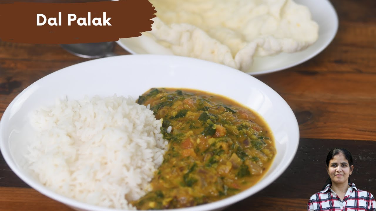 Dal Palak Recipe | பருப்பு கீரை  | Healthy & Delicious Spinach Dal | Easy Indian Lentil Curry