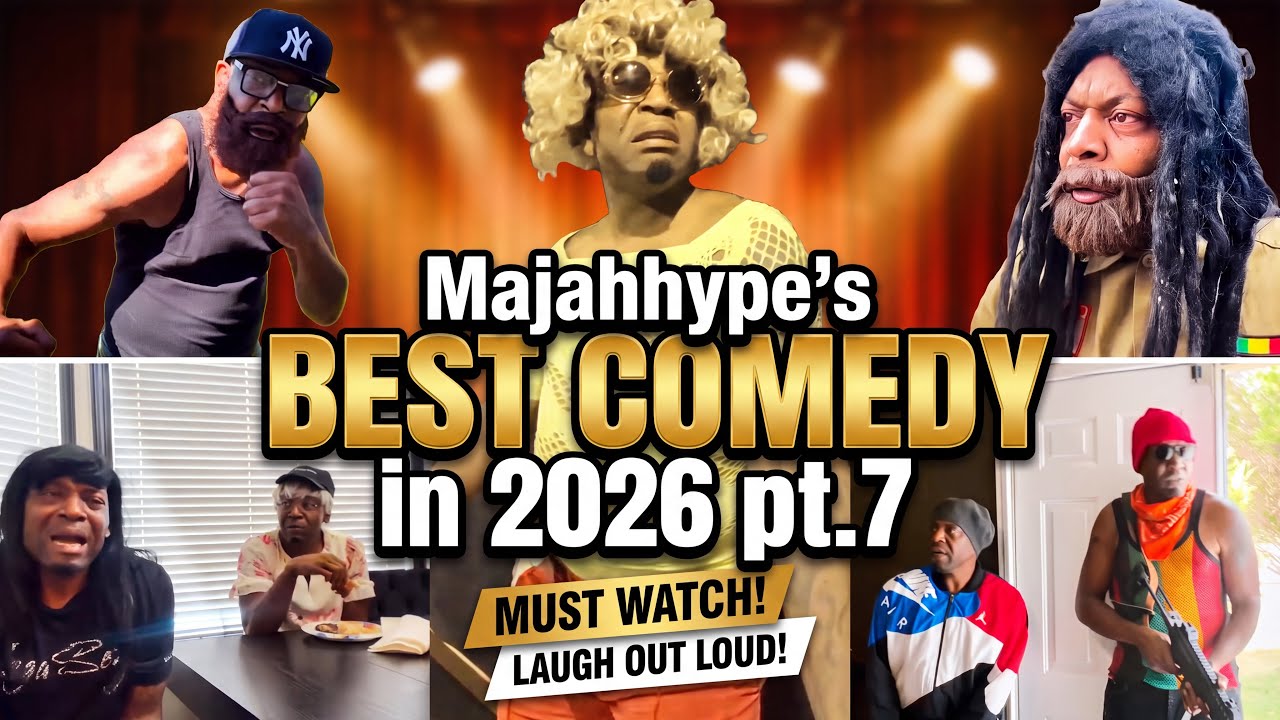 ЛУЧШИЕ КОМЕДИЙНЫЕ ВИДЕО 2026 ГОДА от Majahhype. Ч.7😂🤣
