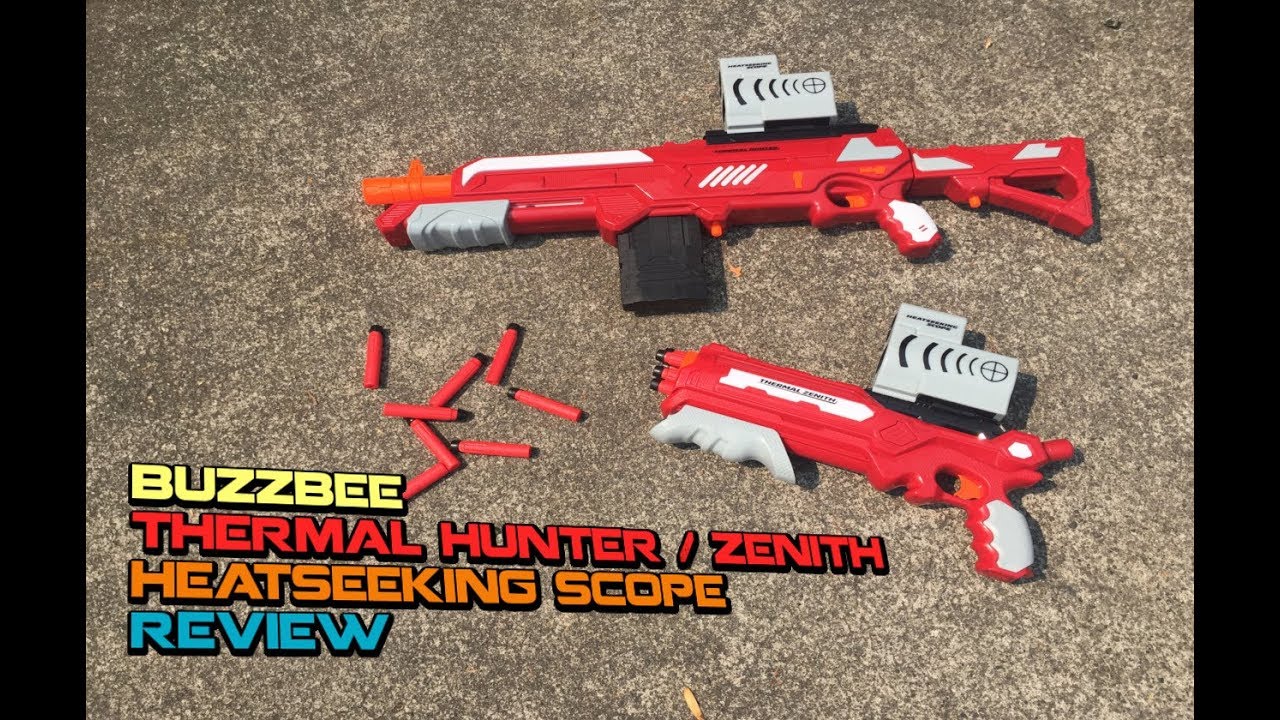 BuzzBee Thermal Hunter / Zenith Blaster Review || Thermal Scopes? WHY NOT! | Walcom S7