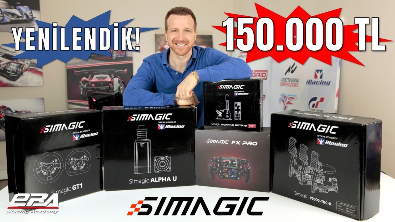 150.000 TL’lik kutu açılışı! / SİMAGİC Alpha U - P2000 - Fx Pro Direksiyon
