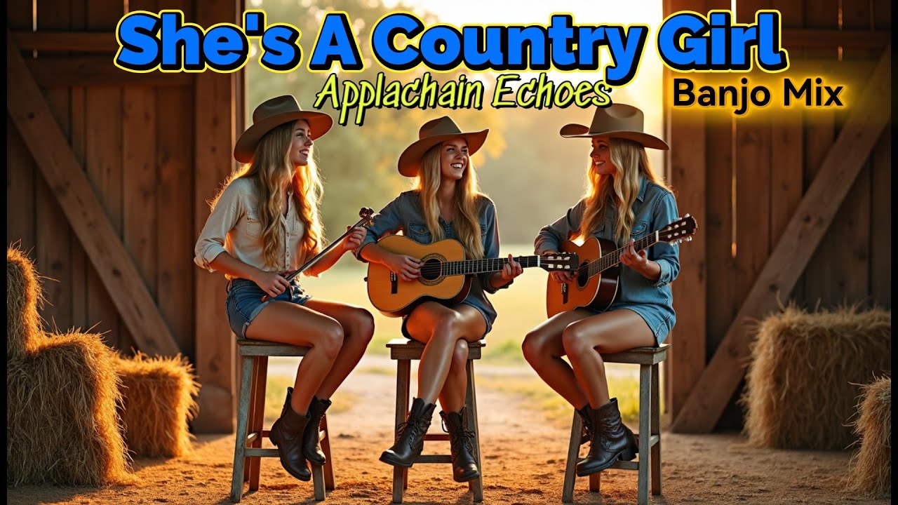 Applachain Echoes - She's A Country Girl Banjo Mix (Official Audio)#newcountry #newmusic #usa