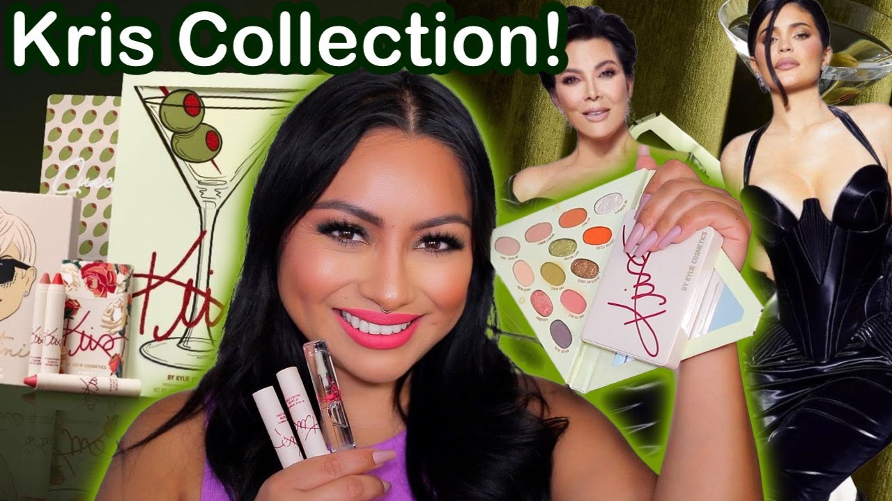NEW KYLIE COSMETICS X KRIS COLLECTION REVIEW AND TRY ON