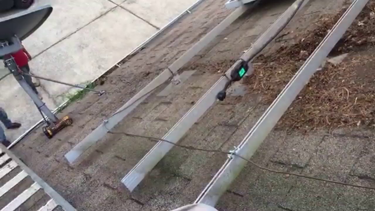 Solar panel tear off/re roof