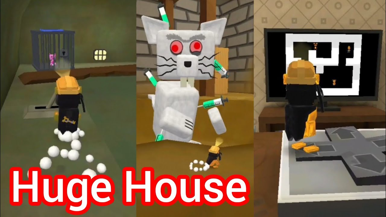 How to 100% HUGE HOUSE in Super Bear Adventure! (All Bears & Secrets)