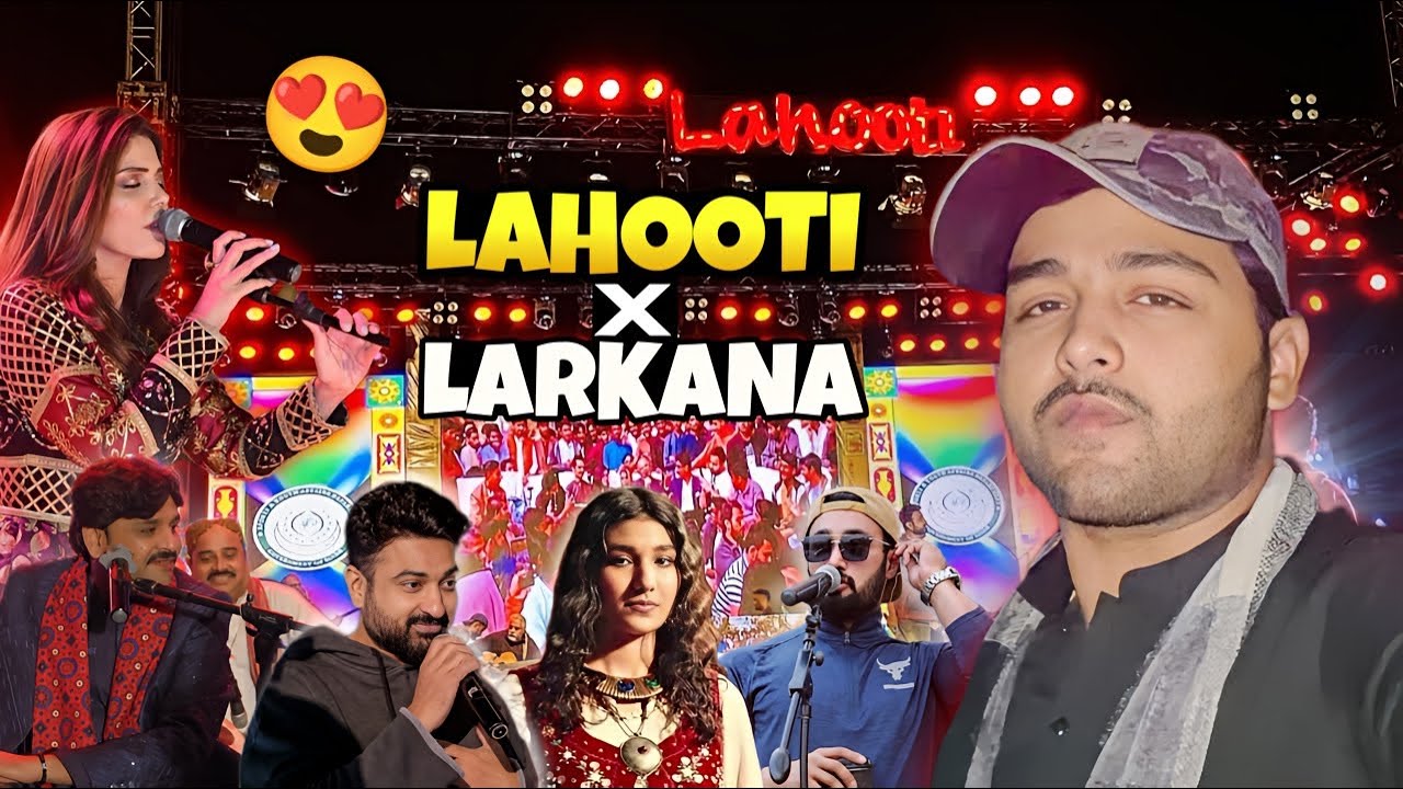Lahooti Melo Larkana Vlog 😍| Larkana made History ✅ | Sabeeh Soomro !