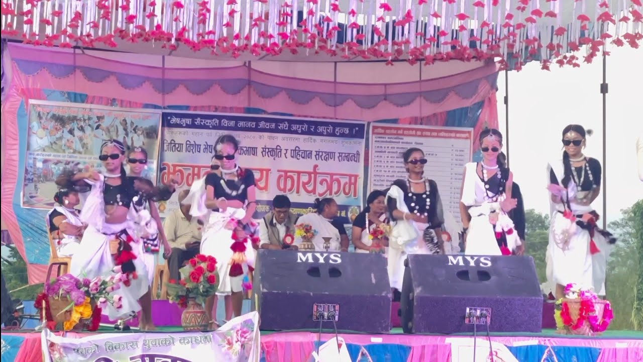 Jitiya program at Debauli || Pataliya kamariya more hai hai ||  Bathaniya Ho || Mix songs ||