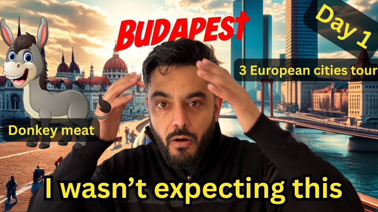 Mera Pehla Din Budapest Mein 🇭🇺 | Pakistani Travel Vlog