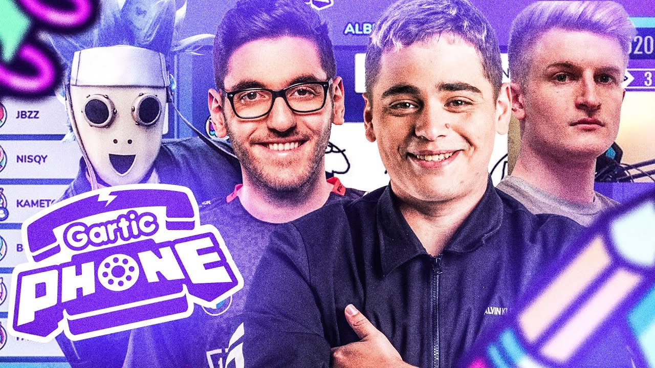 DÉCOUVERTE DE GARTIC PHONE, UN NOUVEAU JEU DE DESSIN AVEC COROBIZAR, JBZZ & LES POTES