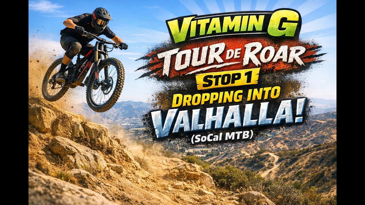 Tour De Roar – Stop 1: Dropping Into Valhalla (SoCal E-MTB) #crestlinebikes #mtb #emtb