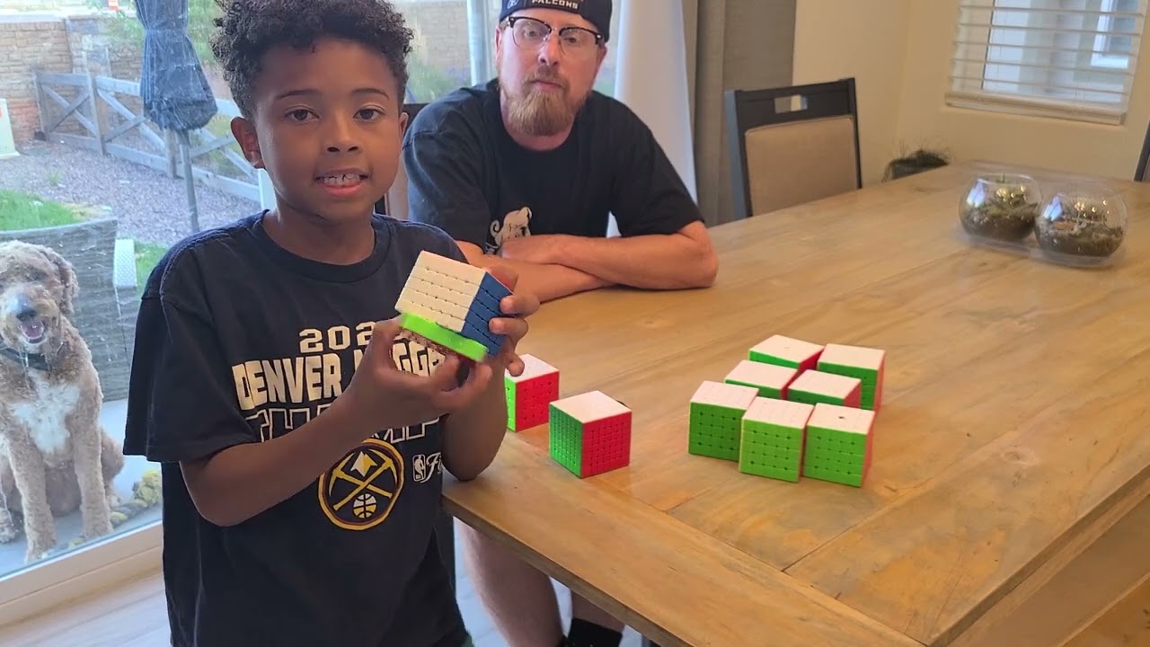 BIG Cube HAUL! 5x5, 6x6, and 7x7! Check it out! #cube #big #fun #fyp #share #like #comment #video