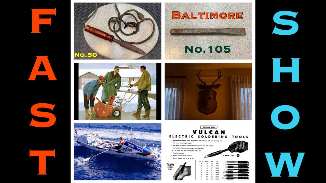 Vulcan No.50 Soldering Iron Restoration also Baltimore No.105 -5/8 Chisel Topped Off