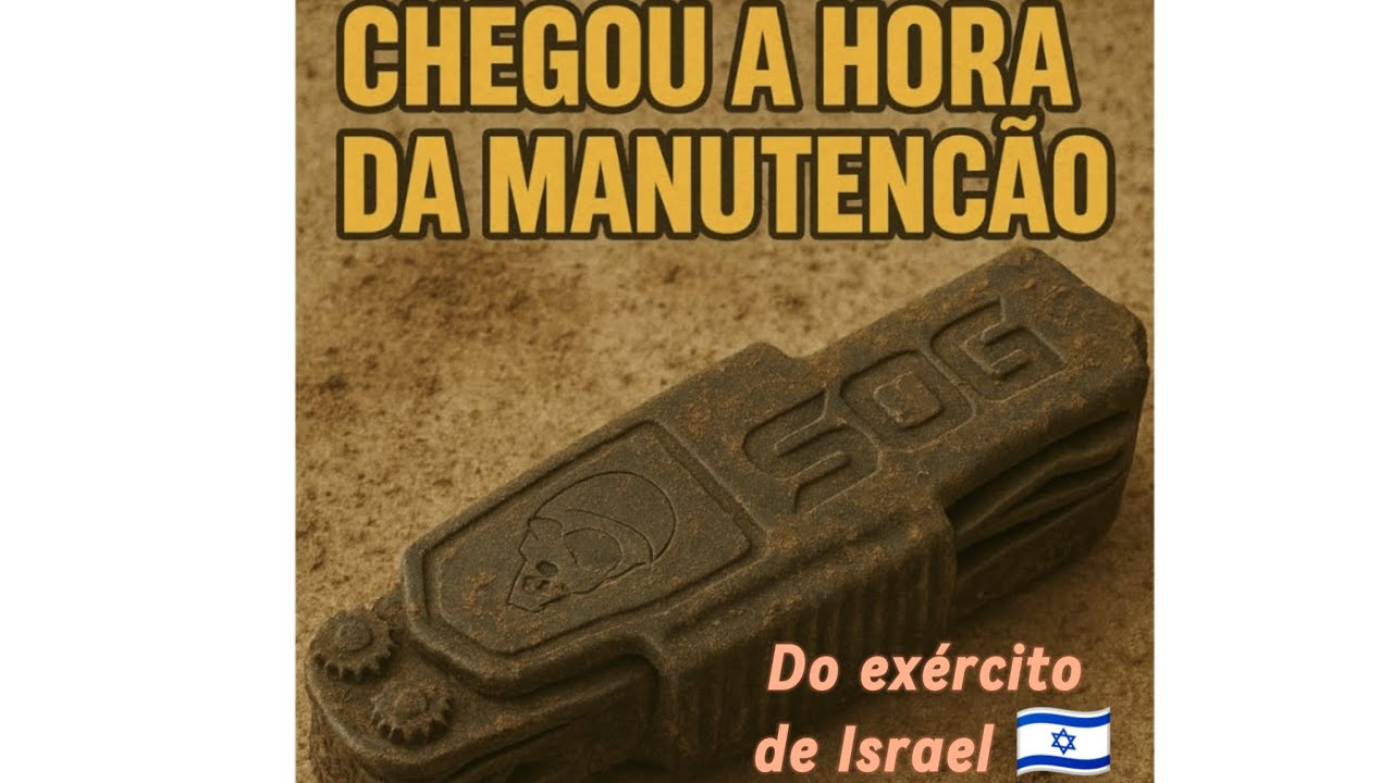 MANUTENÇÃO DA MULTFERRMENTA DO EXÉRCITO DE ISRAEL (SOG POWERPLAY)