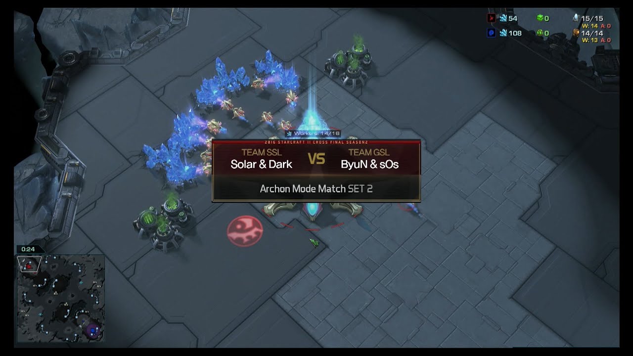 [CrossFinal] Archon Mode Match SSL vs GSL set2