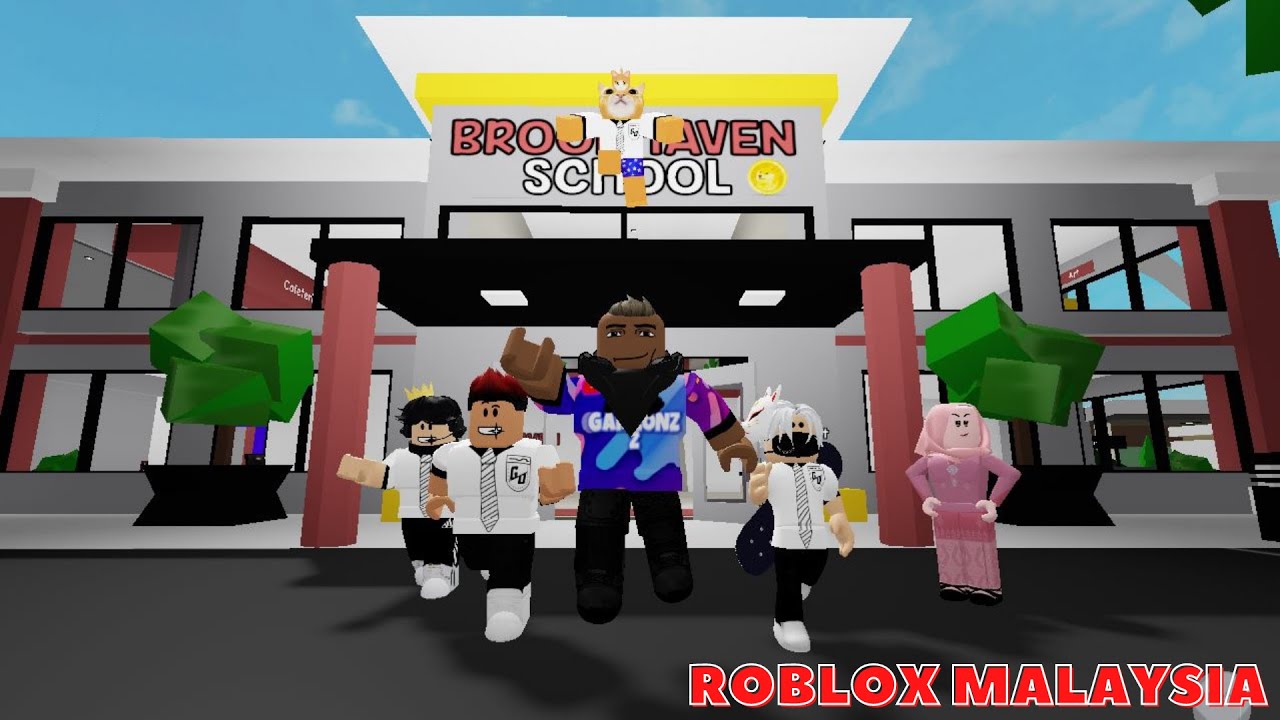 Cikgu Raju Ajak Ponteng Sekolah! [Brookhaven 🏡RP] (Roblox Malaysia)