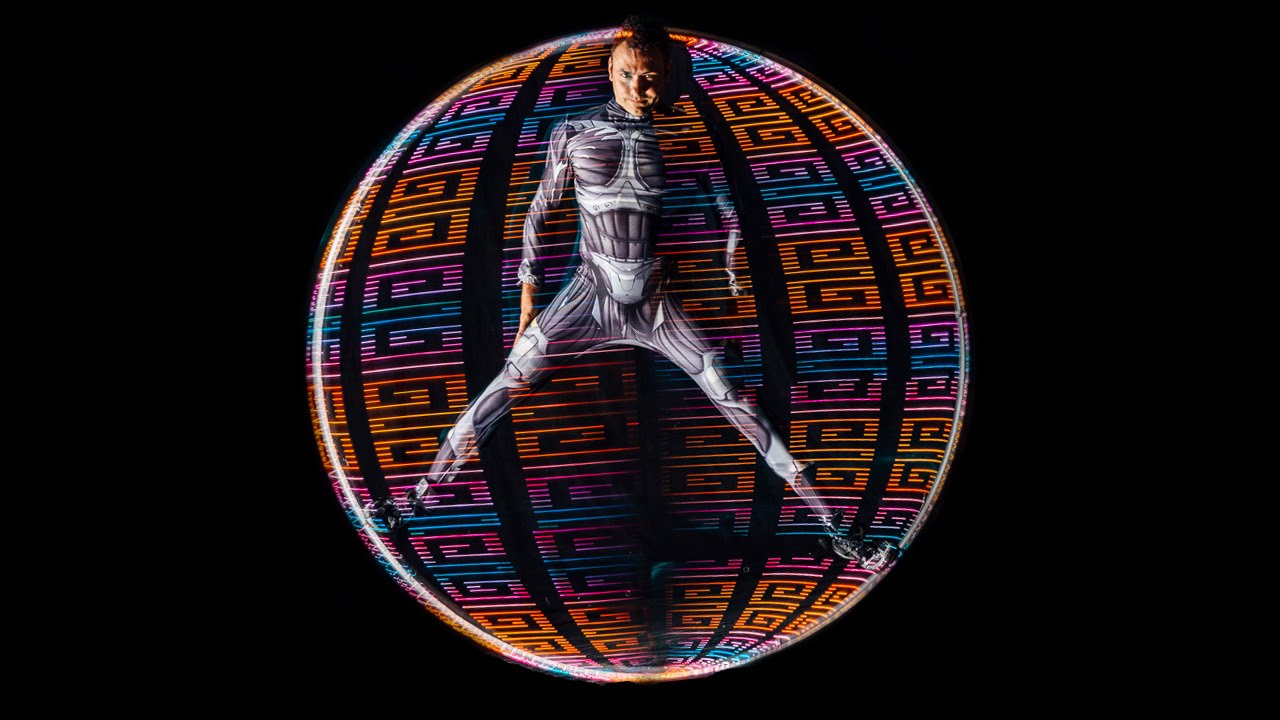 Volta Wheel - LED Cyr Wheel by SpinFX