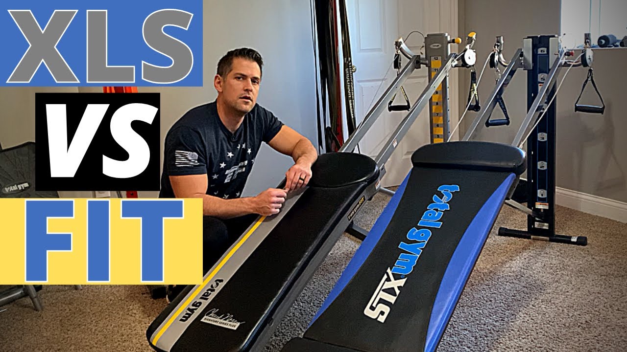 Total Gym XLS vs Total Gym FIT