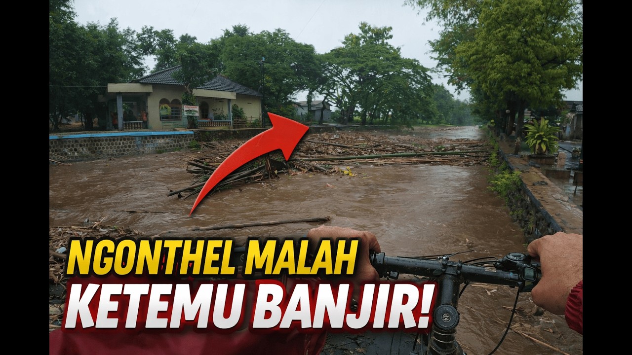 Ngonthel Santai… Malah Ketemu Banjir di Dam Tanjung Nganjuk | 2 Maret 2026 😱