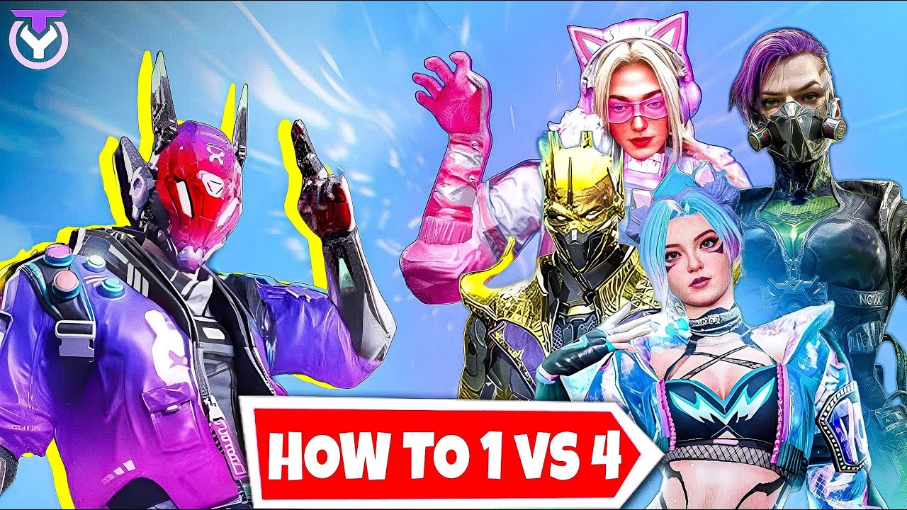 How to 1v4 HAND HOLDERS in Blood Strike - Tips and Tricks from a PRO in Blood Strike