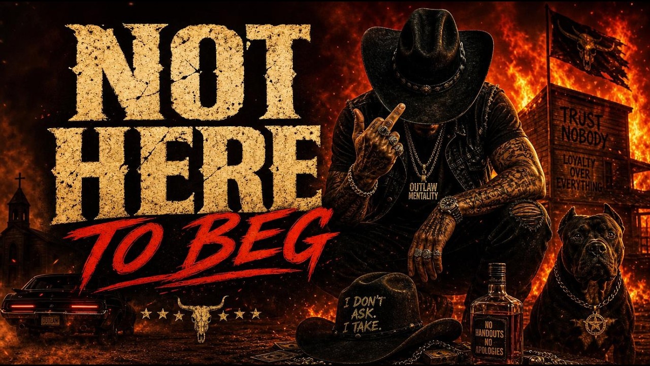 NOT HERE TO BEG - Outlaw Country Rap Anthem 2026 | Redneck Outlaw Rap | Southern Hip Hop