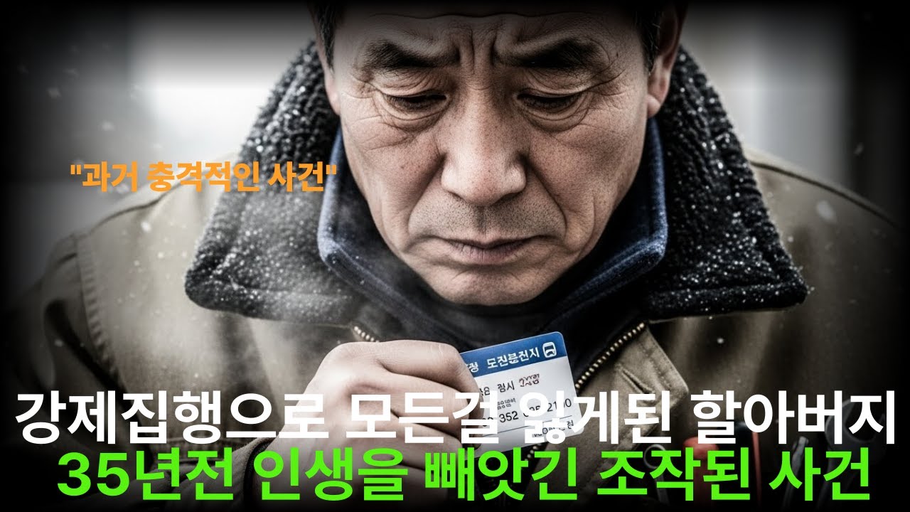 강제집행으로 모든걸 잃게 된 할아버지, 35년 전 인생을 빼앗긴 조작된 사건 #감동사연 #충격적인 #시니어사연 #노후지혜 #반전사연 #사연라디오 #삶의지혜 #시니어사연 #눈물사연
