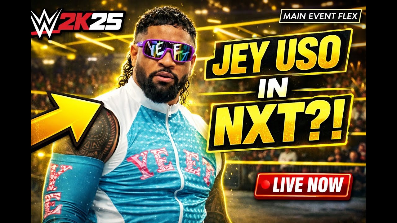 I Put Jey Uso in NXT | WWE 2K25 LIVE | 