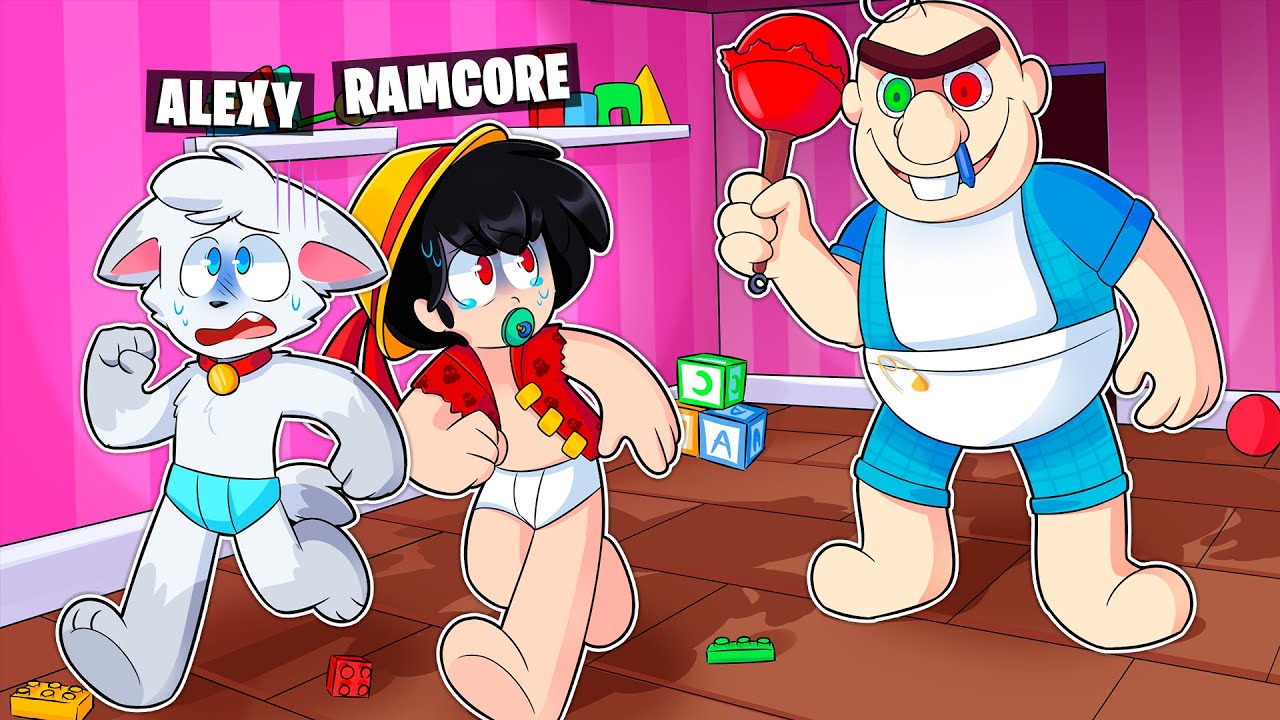 ¡ESCAPA de la GUARDERÍA del BEBE MALVADO! 🔪👶 BABY BOBBY'S en ROBLOX con LOS PANAS