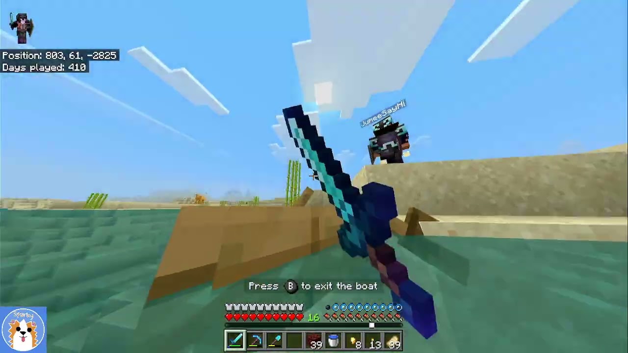 Beating the ender dragon, and exploring the end | Pineapple Cove #18