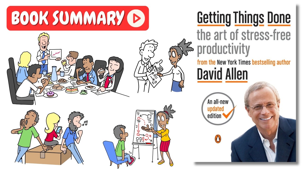 Getting Things Done by David Allen [Book Summary] | Key Lessons in Under 8 Minutes