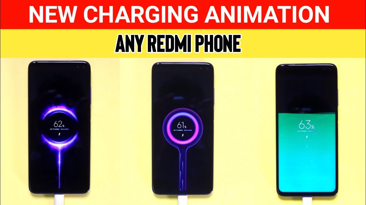 ENABLE NEW CHARGING ANIMATION ON ANY XIAOMI DEVICE | MIUI 12 NEW CHARGING ANIMATION
