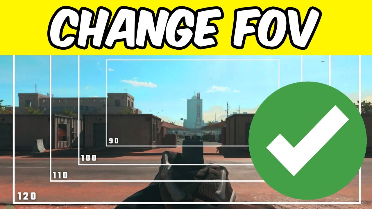 How to Change Field of View (FOV) in Call of Duty Warzone | Quick & Easy