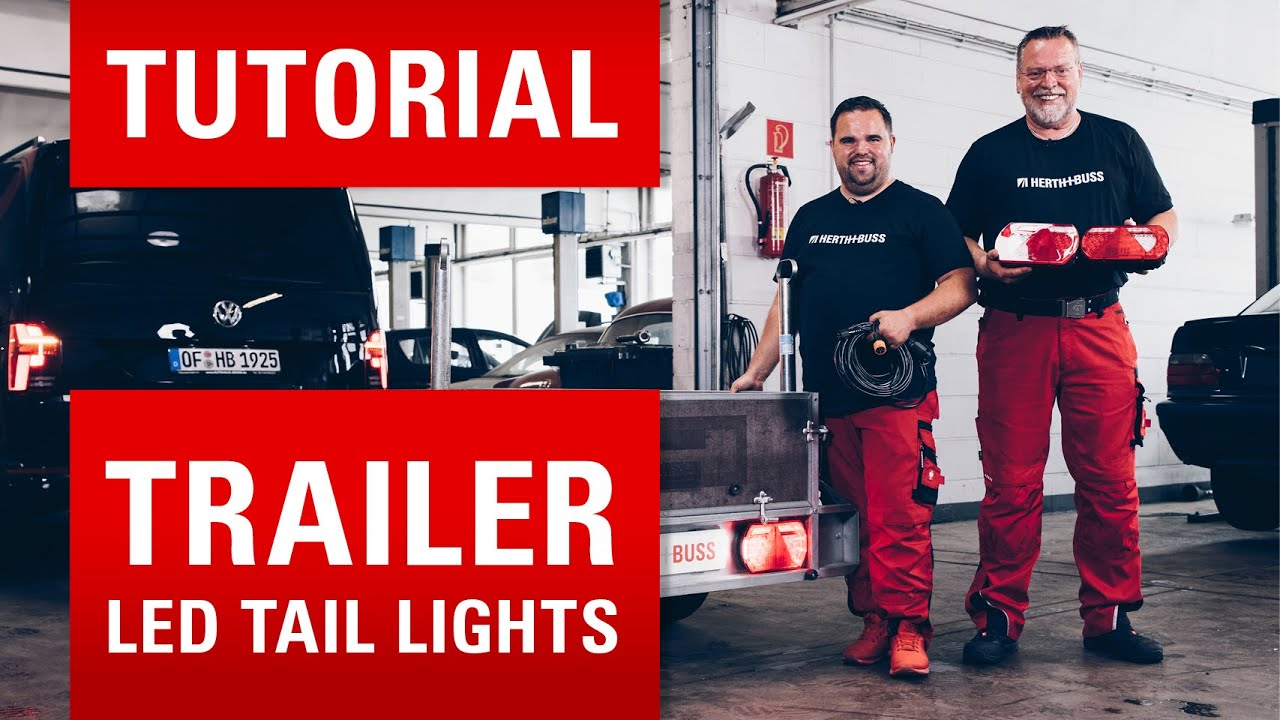 Convert trailer tail lights to LED [without control unit]
