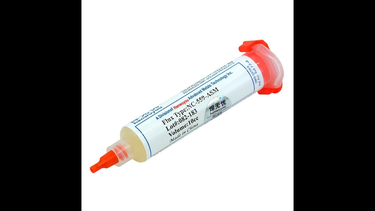 Флюс NC-559-ASM. HanWuYou. Хорошее начало с печальным концом