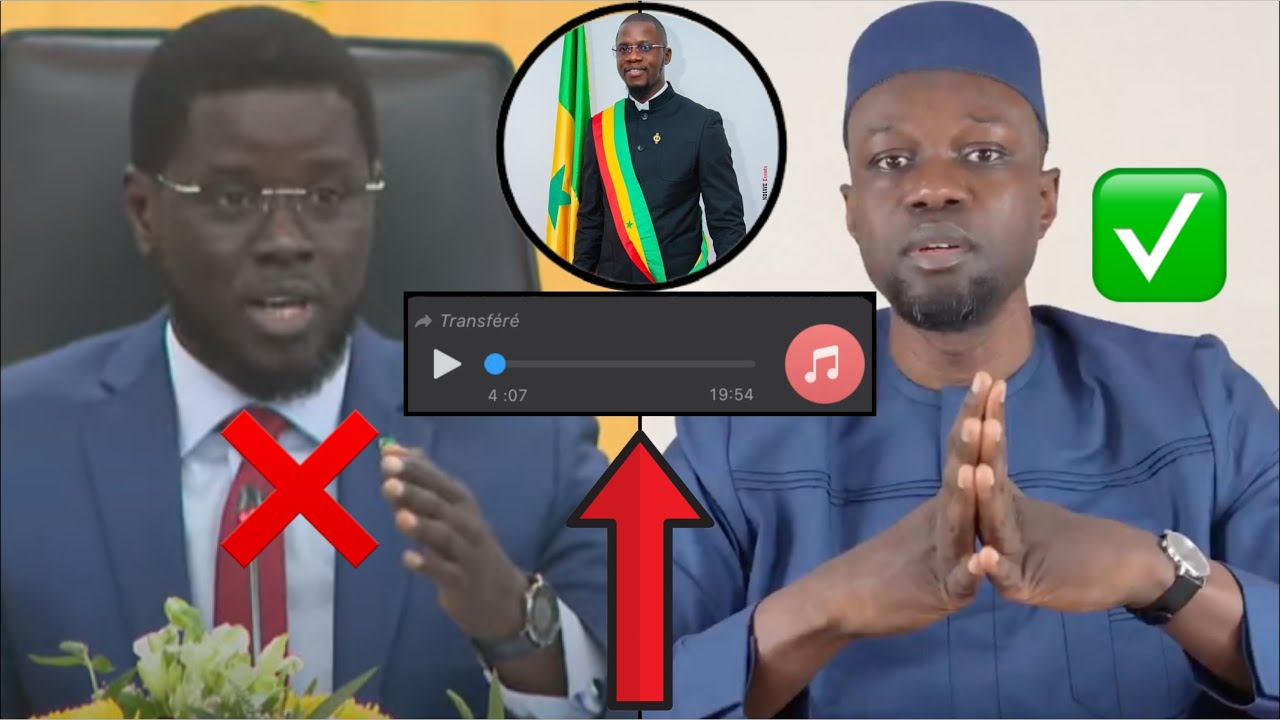 Urgent: Audio! Diomaye Dafa Nakh Ousmane SONKO !? Démission dans les… 