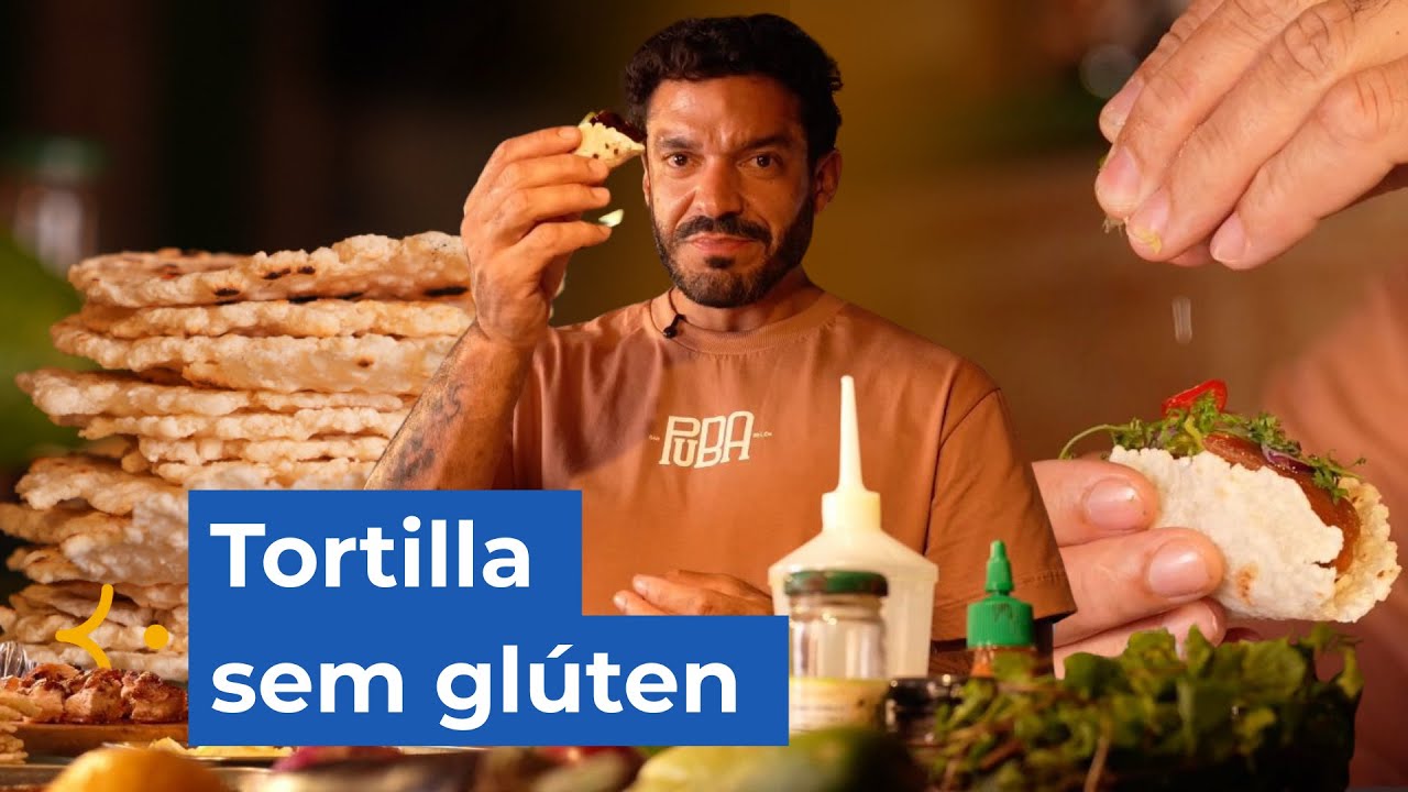 🌮 TACO SEM GL&Uacute;TEN & COM INGREDIENTE 100% BRASILEIRO | THIAGO CASTANHO 