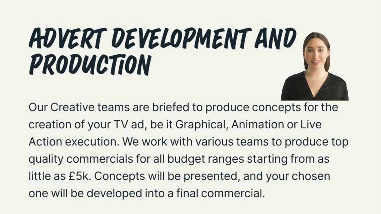 TV Advertising Agency Brief To Broadcast