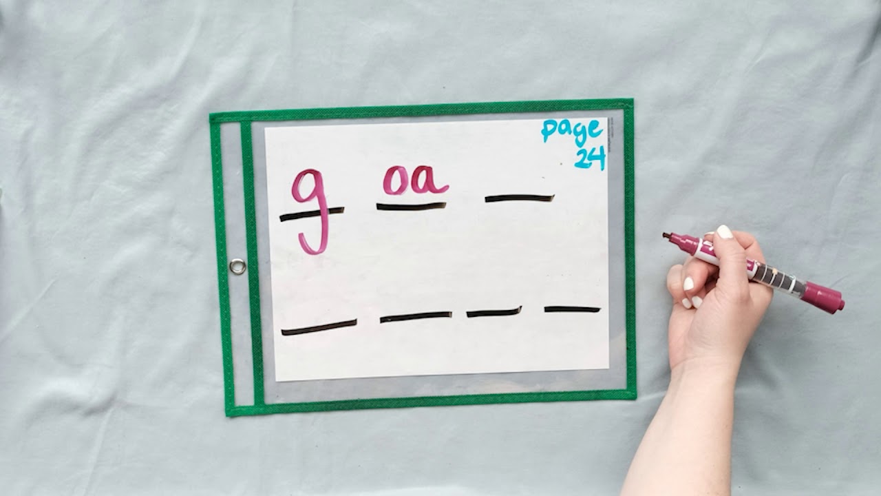 Jolly Phonics: Page 23, 24, 25, 26 (April 20-24)