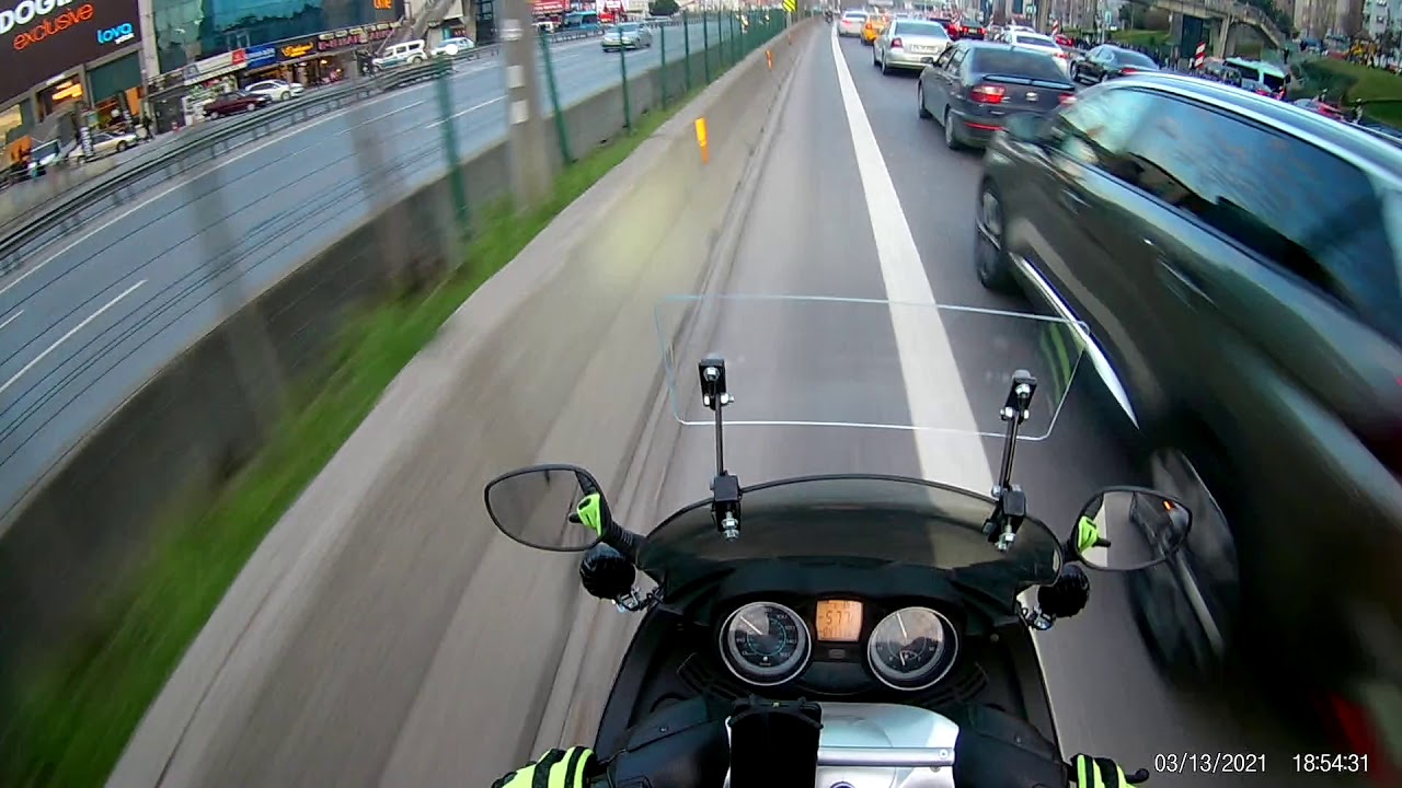 Piaggio Xevo 250 İstanbul Traffic
