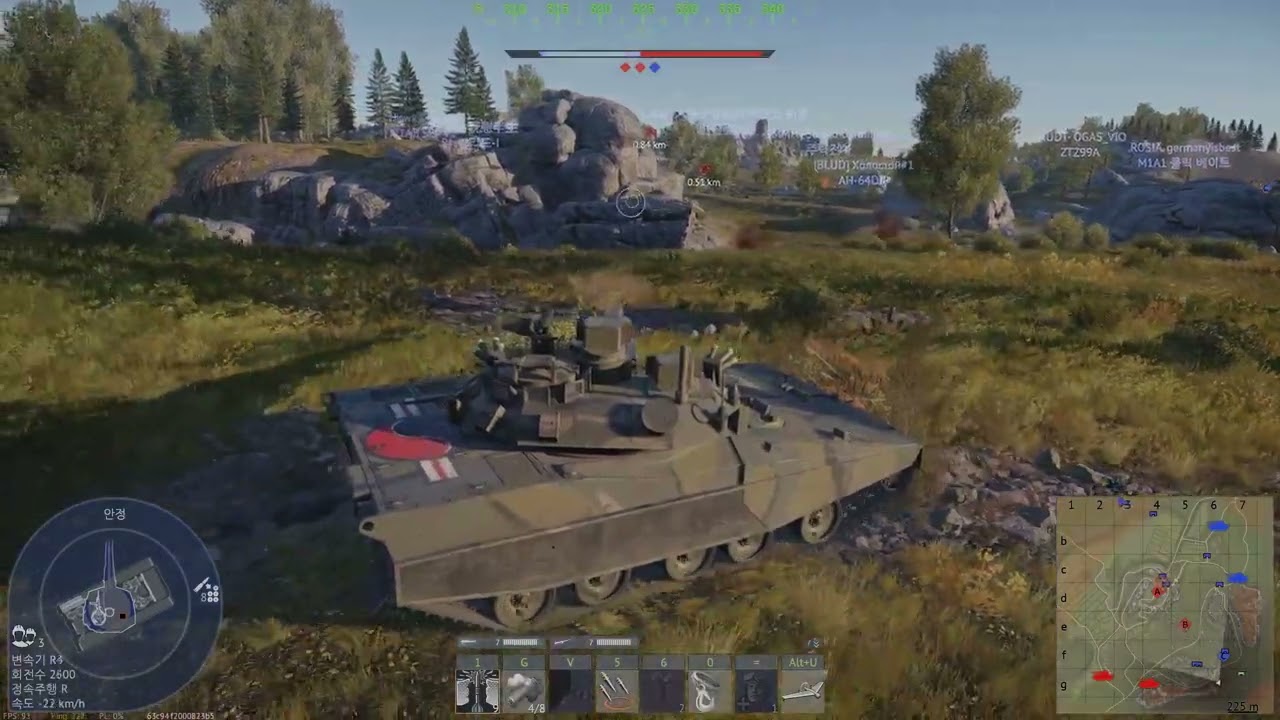 정찰로 먹고살기 힘드네... HSTV L   War Thunder 2026 03 04   22 24 18 05