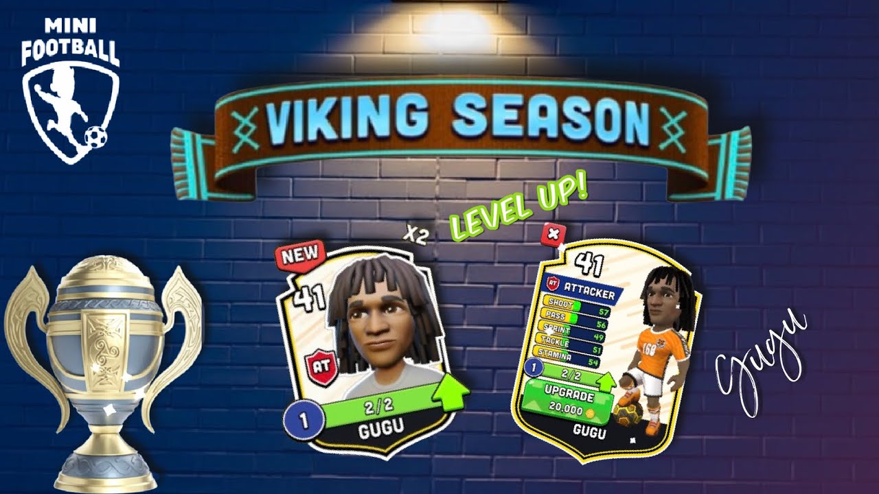 Mini Football - ValhallaTournament! New Mythical Gugu x2! Level Up!