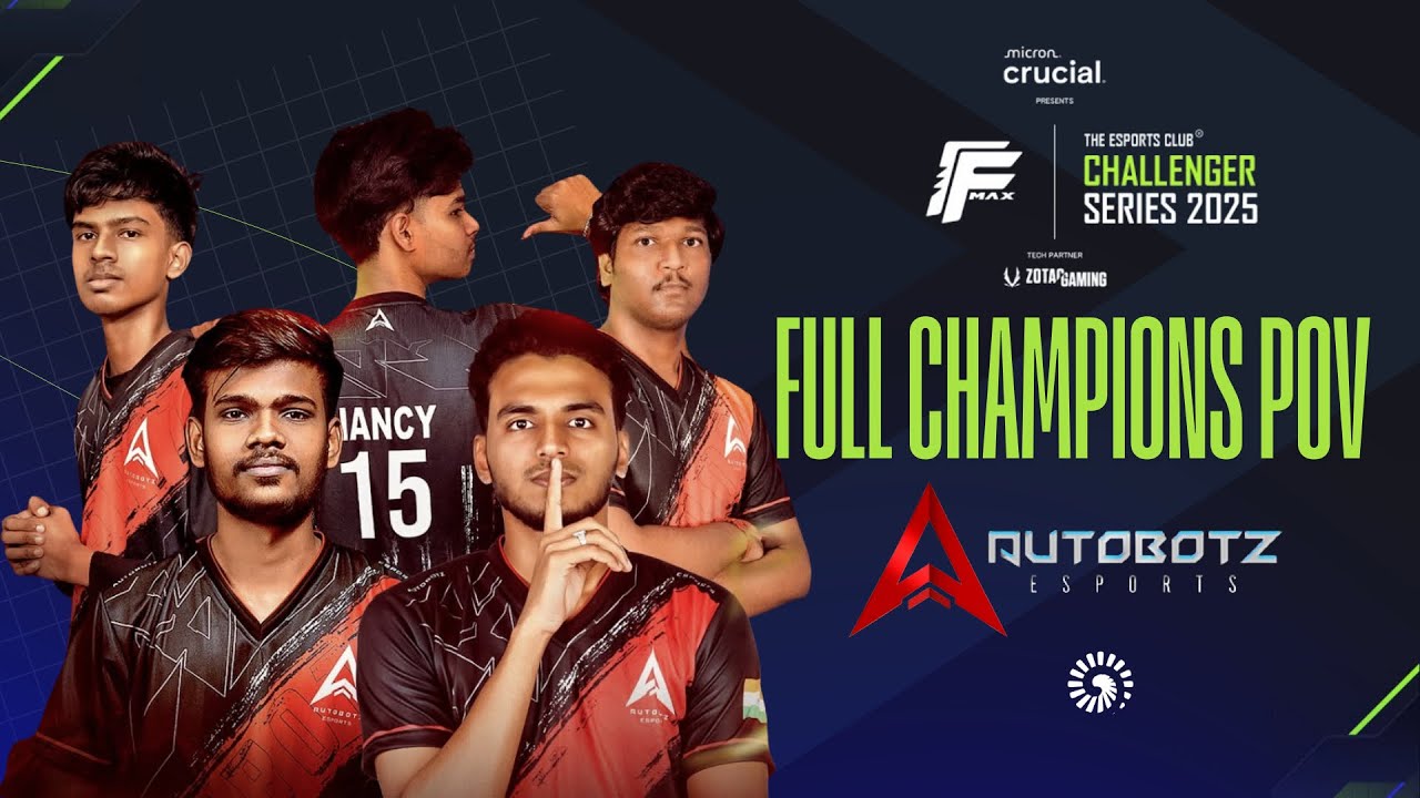 TEC Challenger Series 2025 FFM | Full Autobotz Esports Champions POV | Gossip.GG