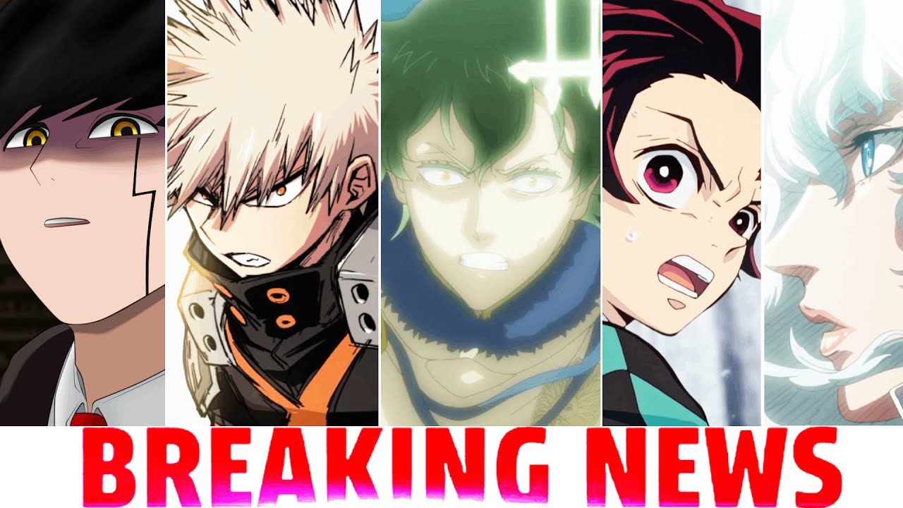 BAD NEWS: A MAJOR CHANGE For BLACK CLOVER, Creator of MHA Movie 3, Berserk Author News, Demon slayer