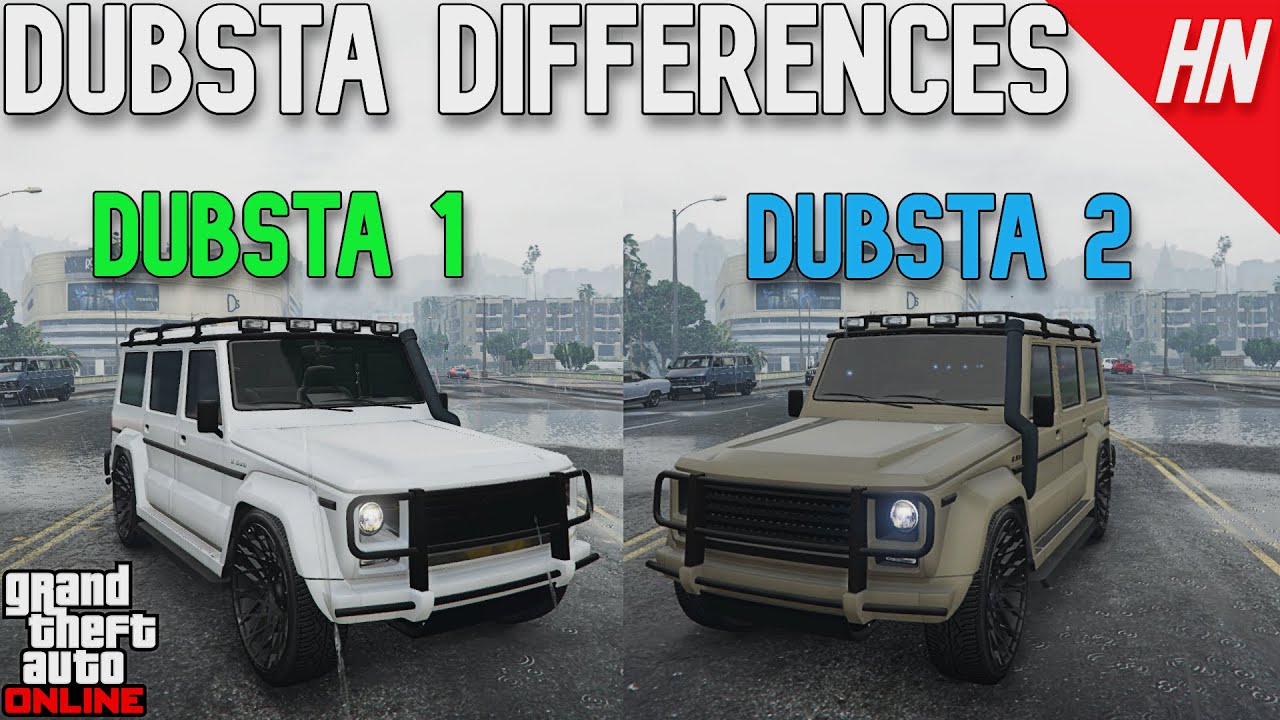 Differences Between The Dubsta 1 & Dubsta 2 | GTA Online