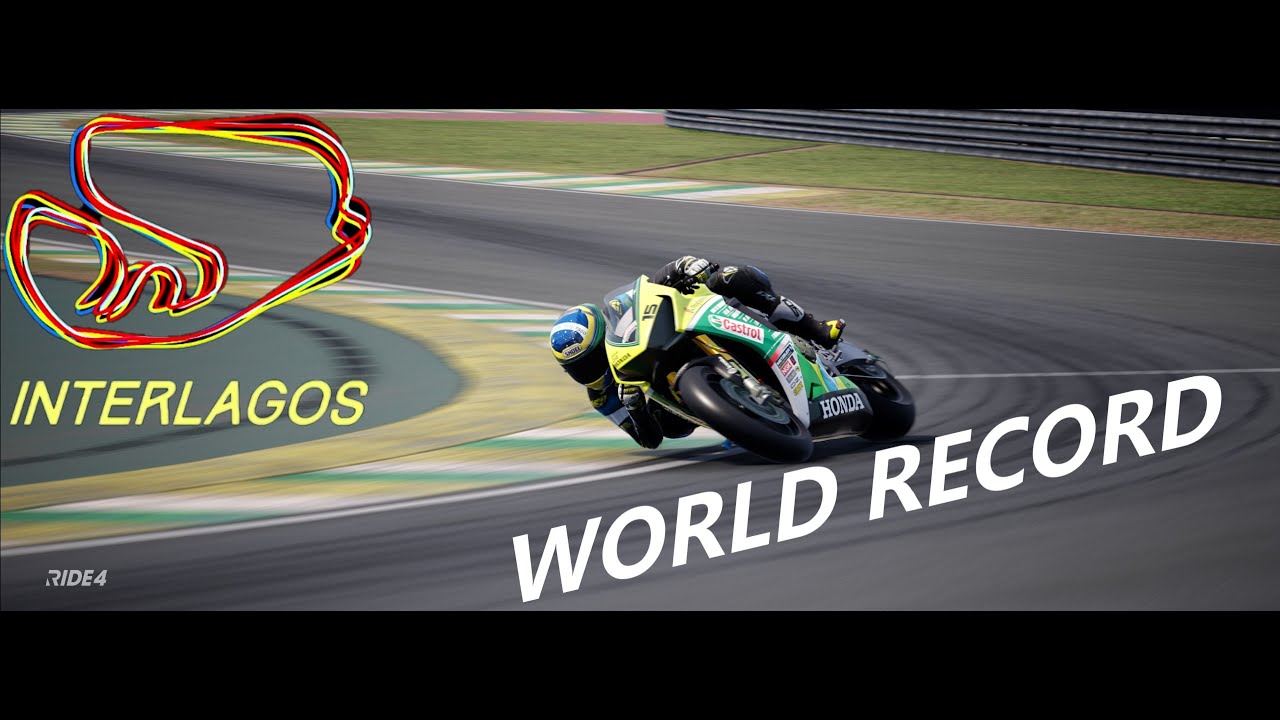 RIDE 4 - INTERLAGOS - WORLD RECORD (PC)