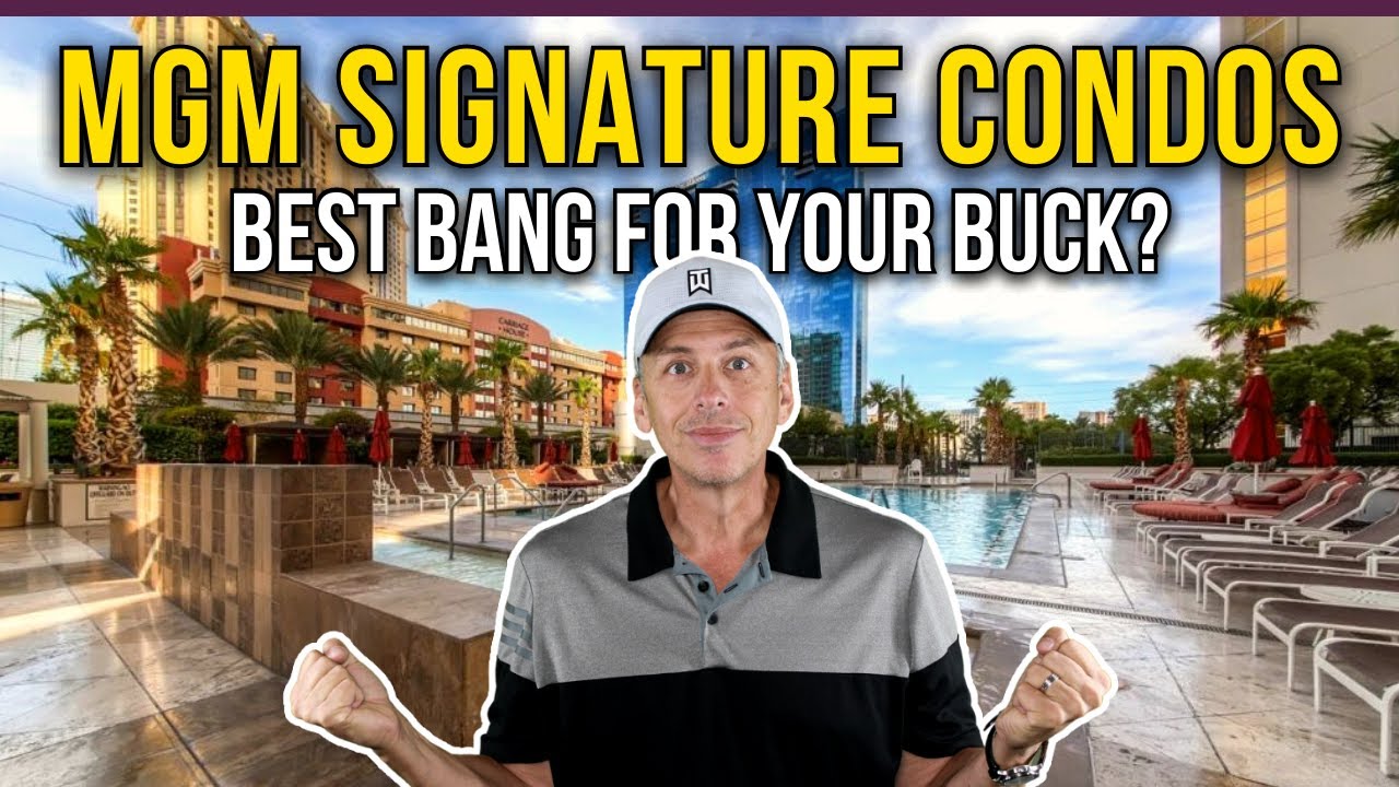 Экскурсия по высотному комплексу MGM Signature Condos в Лас-Вегасе - Инвестиции в кондо-отели. Зв...