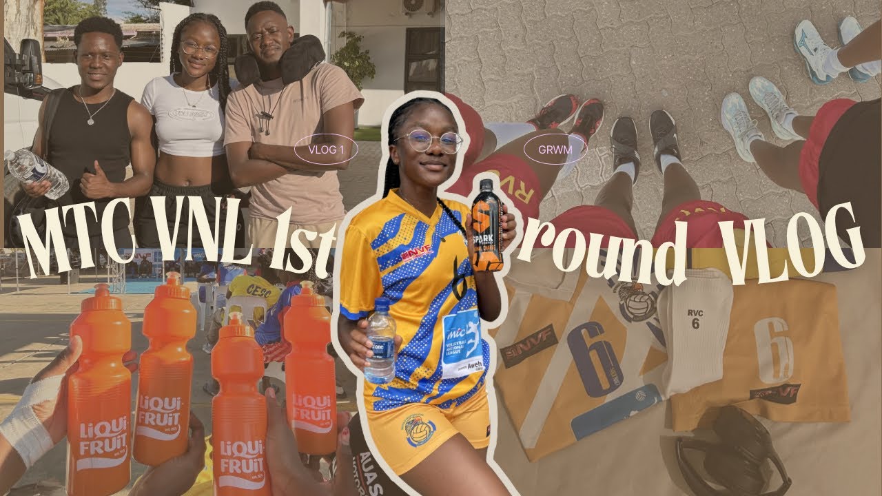 Game Day + Poolside Chill 🏐 | Revivals VC VNL Otjiwarongo Vlog | #namibianyoutuber #volleyball 