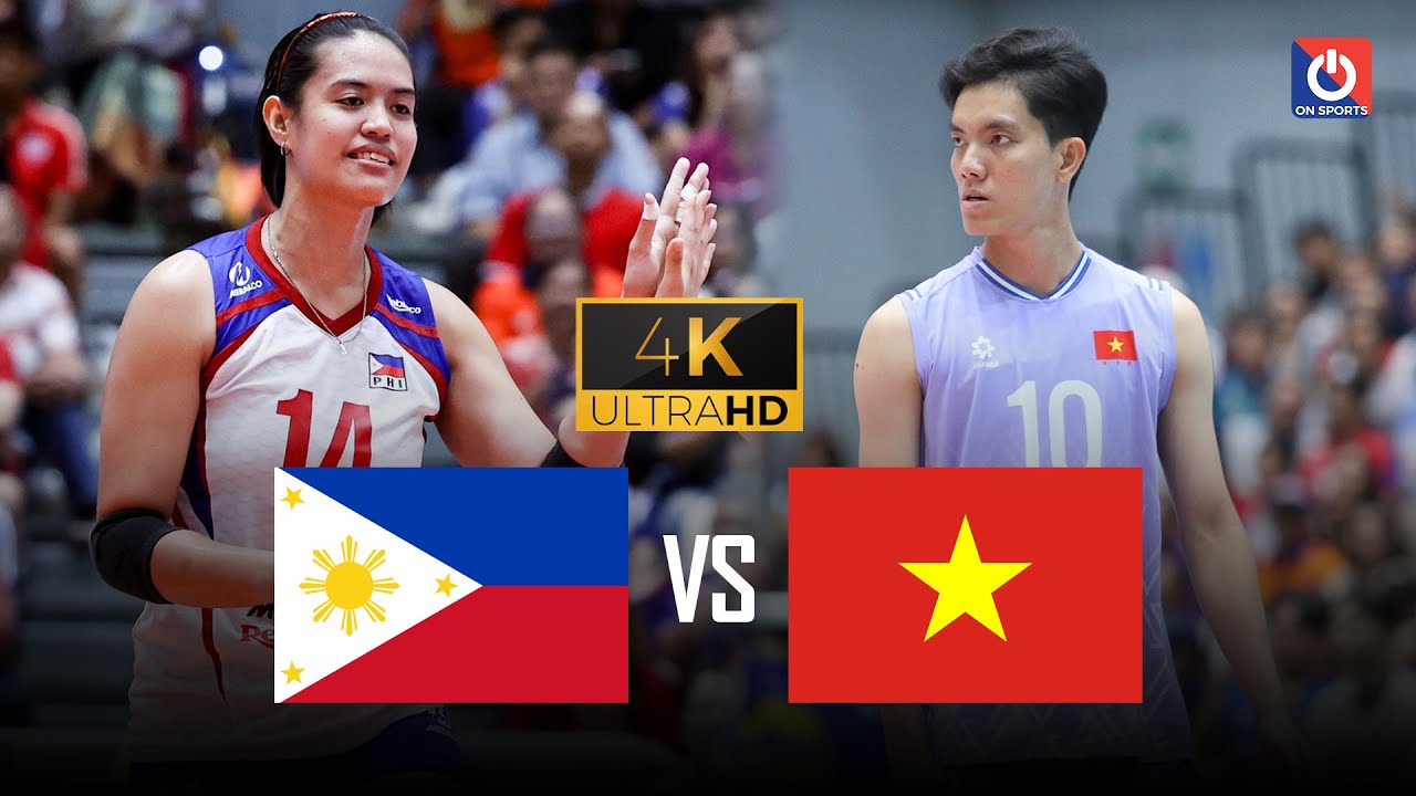 🔥Full 4K | PHILIPPINES vs VIỆT NAM | Đẳng cấp Bích Tuyền, Bích Thủy liên tục lên tiếng